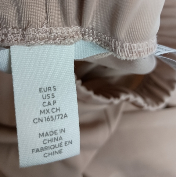 2/$30 HM Relaxed Butterly Pink Blush White Track Active Pants (#389) - Picture 3 of 11